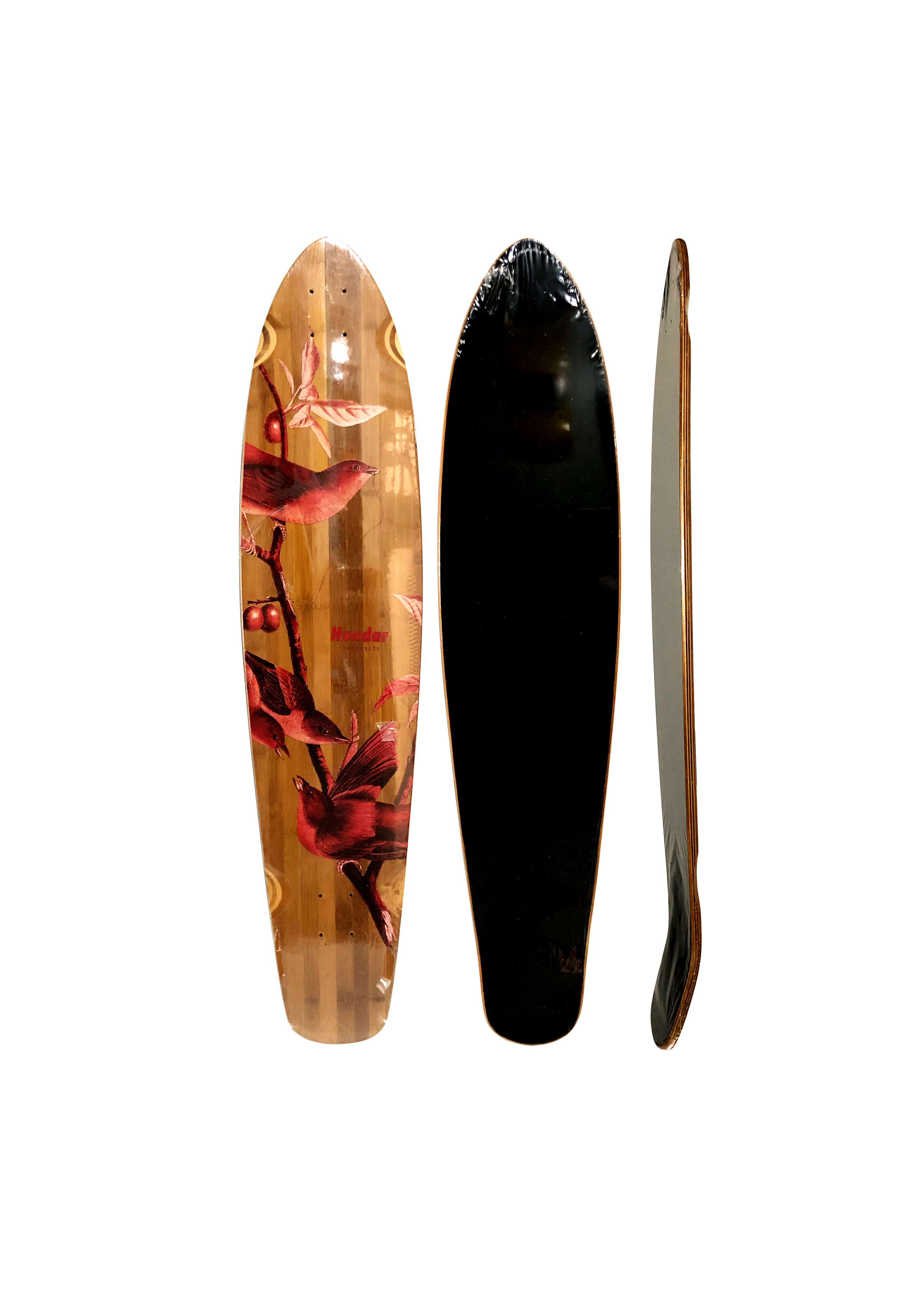 Shape Longboard Hondar Red Bird 40' com lixa