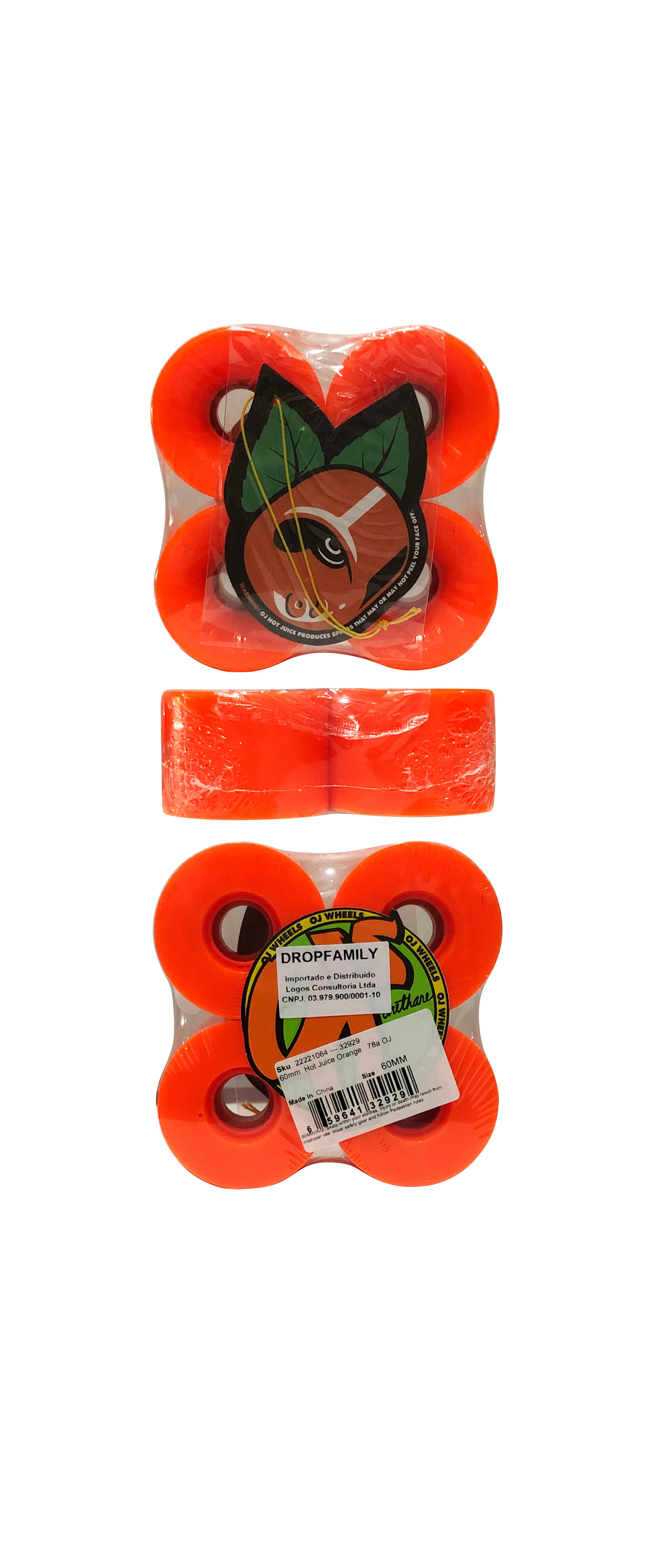 Roda OJ Hot Juice Orange 60mm 78A