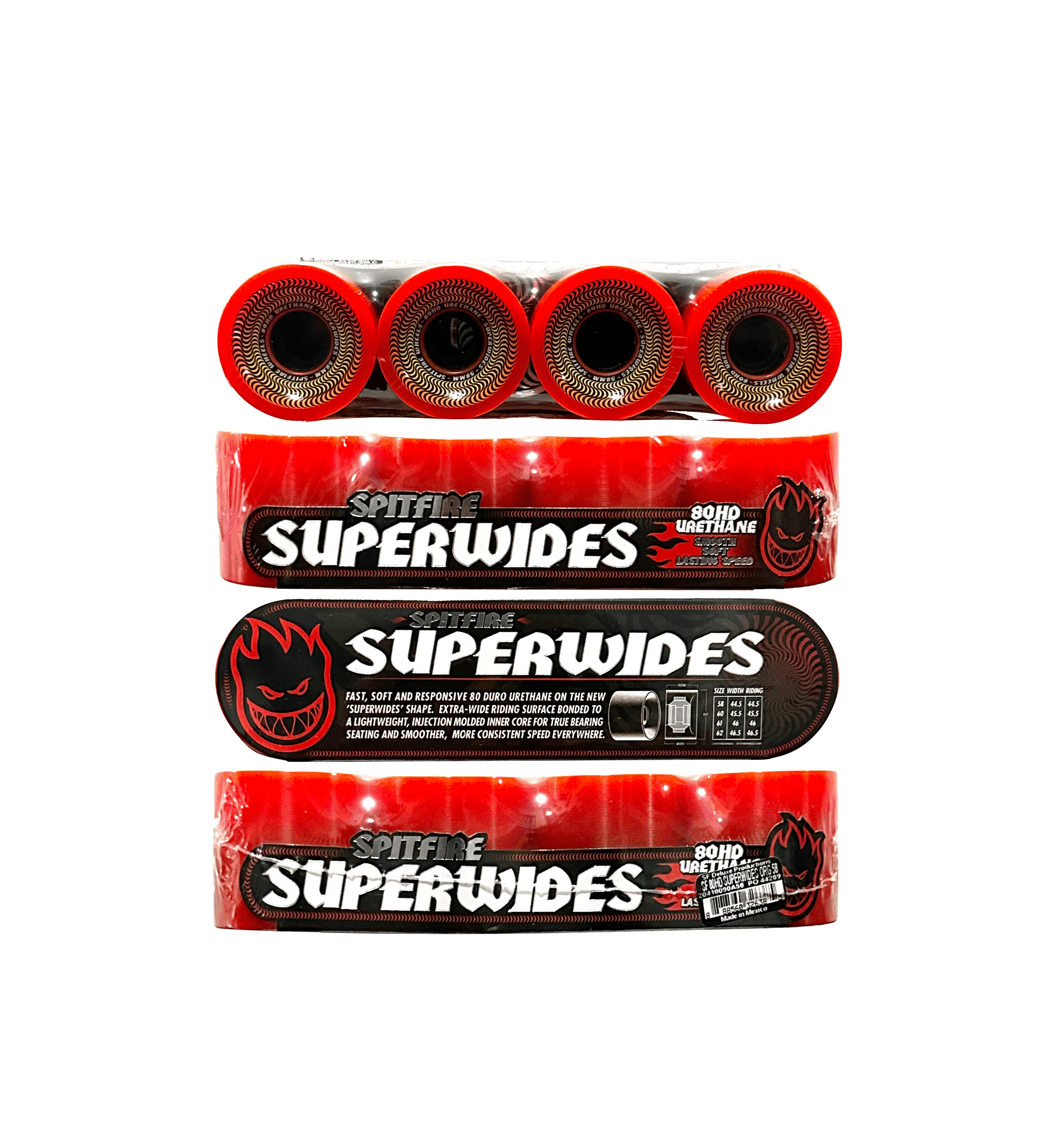 Roda Spitfire Superwides 80HD 58mm