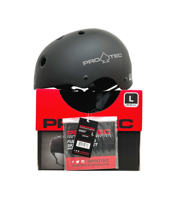 Capacete PRO-TEC Classic Matte Black G - Image 2