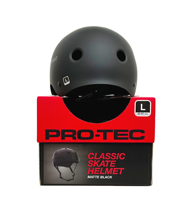 Capacete PRO-TEC Classic Matte Black G - Image 3